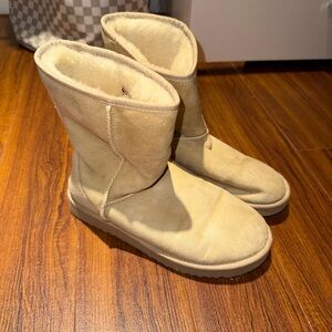 UGG Cream Shearling Lined Footwear